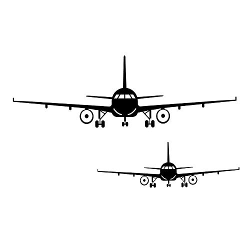 Vinilos Decorativos de Avión LELE LIFE 2 Piezas