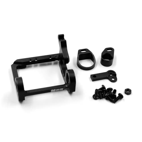 Support moteur LCG Kyosho Mini-z en aluminium CNC rigide pour une transmission fluide 1/28