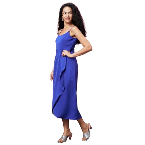 Image of Globus Women Kurta Sets (3641552001 Blue S)