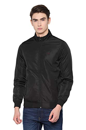 Image of Allen Solly Synthetic Men's Blouson Standard Length Jacket