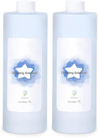 2Pcs 1L Floor Cleaning Solution, Compatible with ECOVACS Deebot T30 OMNI/T30s PRO/T20 OMNI/T10/X2 OMNI/X2 TURBO/X1 OMNI/X1 TURBO All Series Robot Vacuum, Floor Cleaner Refill 2000mL in Total