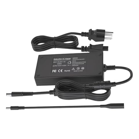 180W Laptop Charger for Dell Docking Station,Fit for Dell D6000 D6000S WD19TB K17A WD15 Docking Station,Power Cord for Dell Precision 7680 7670 7770 7780,Compatible with Dell G3 G7 Alienware 13 15 17 Cover