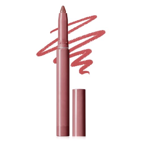 Erinde Perfilador de Labios Cremoso, Acabado Mate Aterciopelado, Textura Suave y Deslizante, Alta Pigmentación & Larga Duración, Waterproof & Anti-Manchas, Para un Contorno Preciso #04