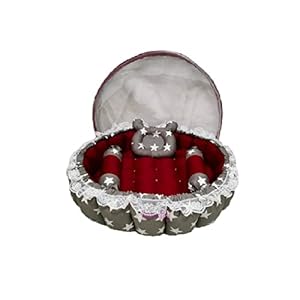 Fabrify Baby Reversible Round Bedding Set Cum Mattress With Mosquito Net and 3 Multi Shape Pillows For Newborns To Toddlers Unique 0-12 Month