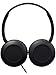 JVC Lightweight On Ear Headphones with Powerful Sound, Integrated Remote & Mic for Smartphones - HAS31MB (Black), Medium