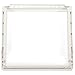 HECASA 240599803 Crisper Pan Cover Shelf Frame W/O Glass Compatible with Frigidaire Refrigerator Replacement only
