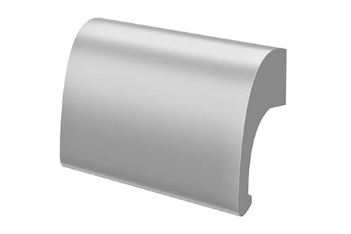 NAJDER INOX Balkontürgriff Aluminium Premium Qualität Edelstahl Balkongriff Balkontürschnapper Balkon Terrassentürgriff (F1 matt)