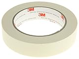3M SCOTCH 2120E Papier Abdeckband Weiß, Stärke 0.13mm Gummi-Kleber 25mm x 50m