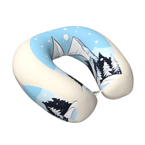 Almohada de cuello espuma viscoelástica tamaño único miniatura 2