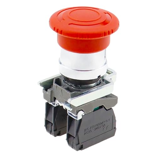 Interrupteur arrêt d'urgence compatible Xb4-bs542 pour sécuriser vos circuits - 5