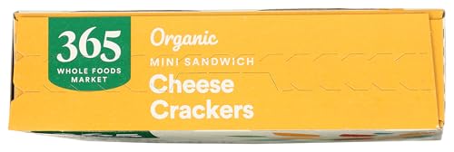 365 by Whole Foods Market, Organic Mini Cheese Sandwich Crackers, 7.5 Ounce - image 4