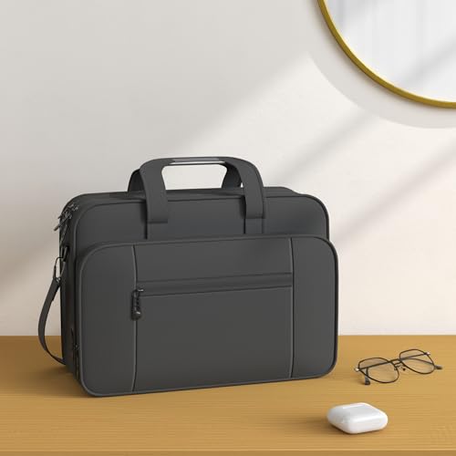 Sacoche ordinateur 17 pouces imperméable et extensible grande taille