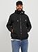 Jack & Jones Herren Jjebasic Softshell Hood Noos, Schwarz, M EU