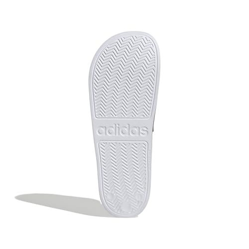 Image of adidas Women ADILETTE SHOWER Synthetic Swim Slide FTWWHT /GOLDMT /BOGOLD | LUT50