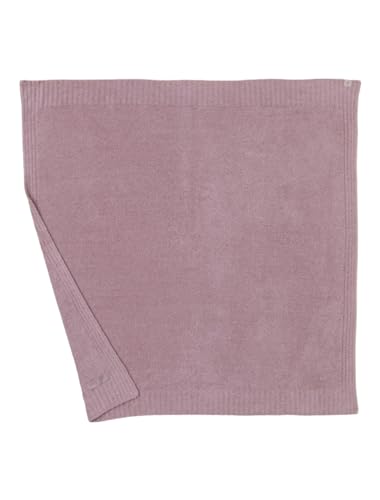 Image of Barefoot Dreams CozyChic Lite Baby Receiving Blanket, Teaberry, 30"x30"