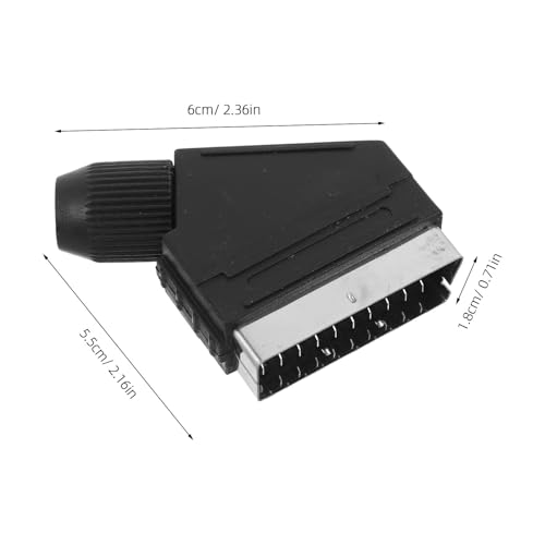 Conector masculino terminales NUOBESTY de 5 piezas para señal de consola y ordenador 2