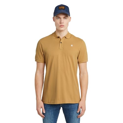 G-Star Dunda Overdyed Slim Polo, Amarillo Inca D11595-5864-1856 , Xs Hombres G-Star Dunda Overdyed Slim Polo, Amarillo Inca D11595-5864-1856 , Xs Hombres
