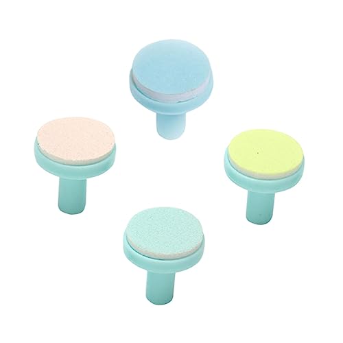 PACKOVE 4pcs Nail File Replacement Pads for Nail Trimmer Easy to Install Grinding Heads