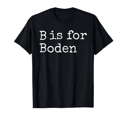 B personalizada es para Boden Name Student Kindergarten Camiseta