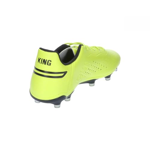PUMA Unisex King Match Fg/Ag Fußballschuhe, Electric Lime Puma Black, 46 EU – Ansicht 6