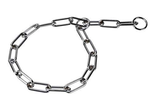 PSK PET MART Stainless Steel Long Link Plated Dog Collar Choke Chain (Silver) (B09TFM8MGK) Amazon Price History, Amazon Price Tracker