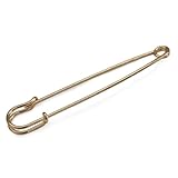 [ジュエル ボックス] JewelVOX ブローチ シンプル ロング キルトピン・安全ピン 10.0cm ゴールド 選択