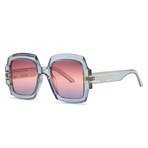 Lunettes de soleil carrées vintage mode tendance rétro pour femme homme nuances