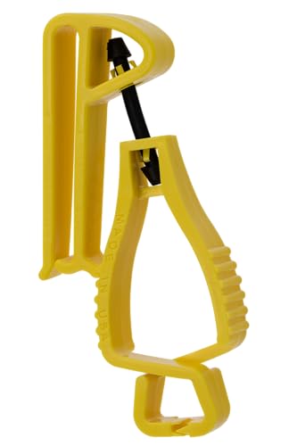 Glove Guard 7400YW Utility Guard Glove Clip, Yellow