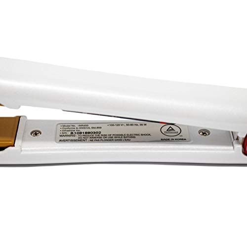 Plancha para Cabello INFRASHINE 1 pulgada Blanca miniatura 5