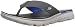 Skechers Performance Men's On The Go 400 Shore Flip Flop, Charcoal/Blue, 12 M US