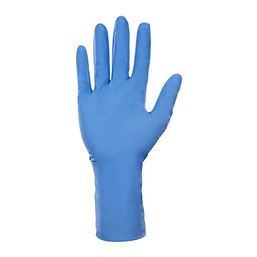 SAS Safety 6608-40 Derma-Max Powder-Free Nitrile Disposable Glove, Large, 8 mil Thick (Pack of 50) - Thumbnail 2