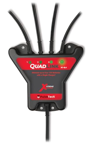 Pulsetech Quad Link, Black , 4 Station