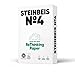 Produktbild Steinbeis No. 4 Druckerpapier  2500 (5 x 500) Blatt DIN A4 Recycling-Papier 80 g/m², Weiß & Chlorfrei, hochwertiges Kopierpapier ISO 100 / CIE 135