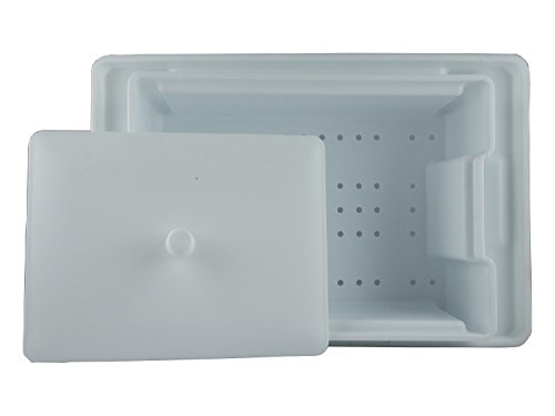 Preisvergleich Produktbild Desinfektionswanne mit Sieb und Deckel 1 Liter, Instrumentenwanne