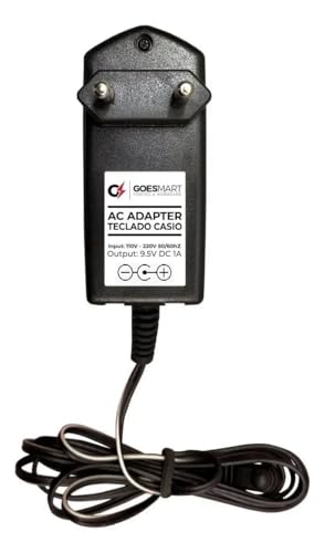Fonte 9.5v Teclado Casio Ctk-1500 2200 3500 Sa-76 Sa-46
