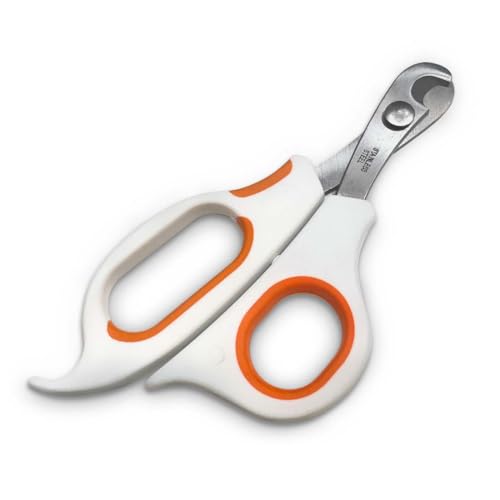 Claw Claws Scissor-Style Nail Clipper, with Razor Sharp Stainless Steel Blades, Anti-Slip Handle, Precise Grooming Tool for Small to Medium Cats, Dogs, Easy Nail Cutting, Durable and Comfortable Grip