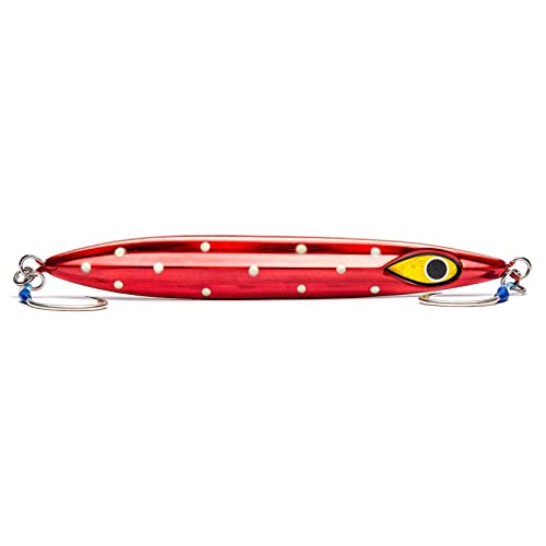 Jig Mustad Rip Roller Lente Fall oscillant Lumo Polkadot pour slow jigging