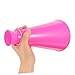 Toyvian Bullhorn Megaphone for Party Portable Plastic Cheer Horn Toy Goal Horn Handle for Game Cheering Outdoor Cheerleading Noisemaker
