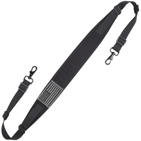 AMYIPO Luggage Duffel Bag Shoulder Pad Universal Replacement Laptop Adjustable Shoulder Strap for Duffel Bag Strap (Black) Cover