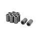 Aexit 10 Pcs Passive Components 17x9.5x28.5mm Toroid Ferrite Cores Dark Gray for Ferrites Power Transformer