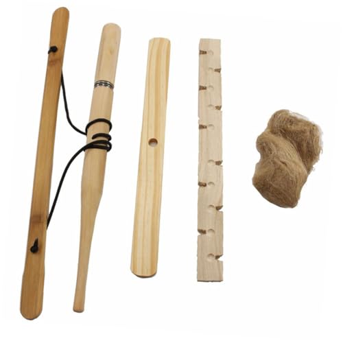 SUPVOX 1set Outdoor Drill Starter Wood Camping Fire Tool for Easy and Compact Portability for Campfires and Survival Situations