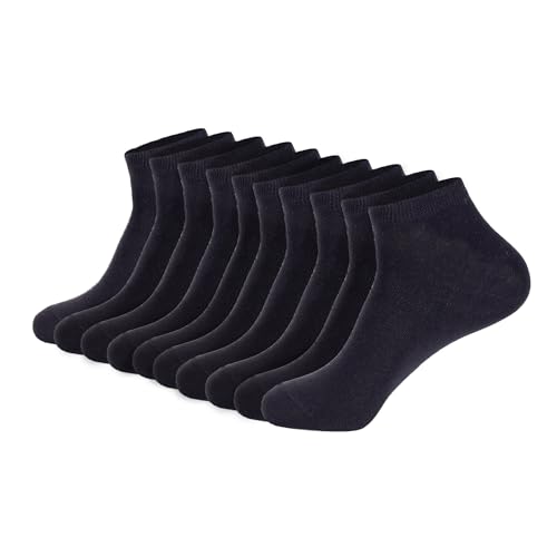 1SOCK2SOCK 12 Pairs Ankle Low Cut Socks Everyday Breathable Ultra Thin Turkish Cotton Casual Sock