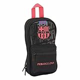 Fc barcelona plumier mochila con 4 port; llenos f.c.bar 12x23x5 color azul 23 cm 411927747.