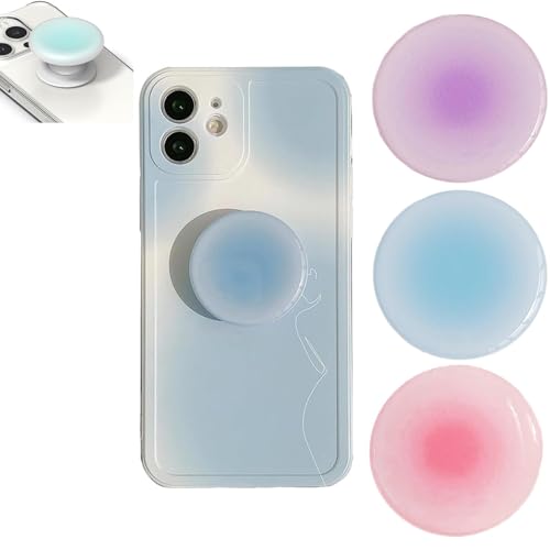 3PCS Phone Grip for Phone, 3Color Phone Grip, Scalable Base Grip,...