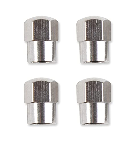 Mr Gasket 3663 Chrome Hex Valve Stem Cap