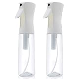 Hair Spray Bottle Empty Plastic Trigger Spray Bottle Refillable Fine Mist Sprayer Bottle 2 Pack 10oz...