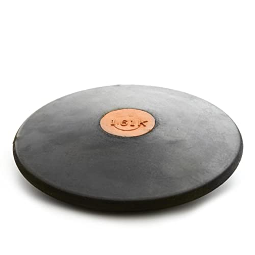 Discus en Caoutchouc Noir Nelco Officielle 1.6 K - Disque de Lancer d'Athlétisme