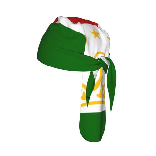 BOAIHH Casquette de cyclisme avec drapeau du Tadjikistan - Confortable - Légère - Absorbante - Respirante - Pour sports de plein air - Noir