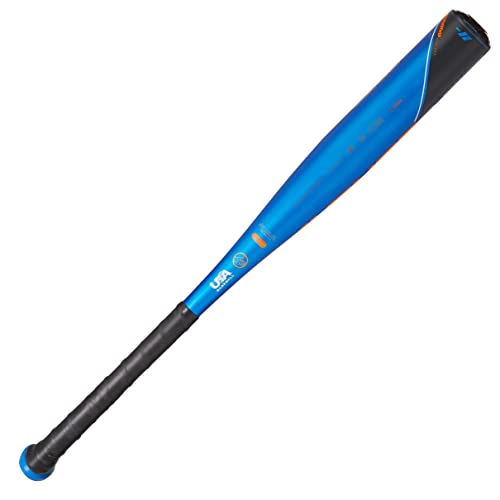 Axe Bat 2023 Avenge Pro (-11, 2-1/4") Usabat Tee Ball Bat, 1-Piece Alloy, Blue/Black/Orange, 24" / 13 Oz. #TOP1