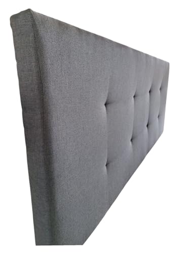 Reviews de Cabeceras para Cama Matrimonial comprados en linea. 43 Genérico Cabecera de Cama matrimonial Lino Gris Flotante